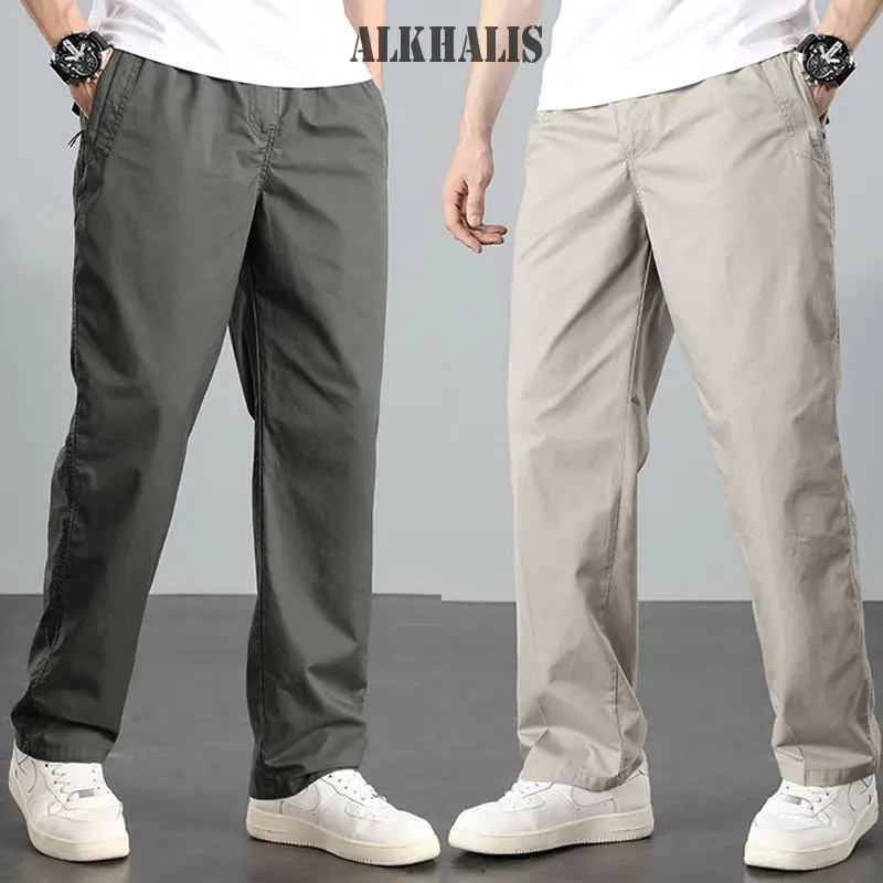 Celana Katun Pria Panjang Wanita Karet Standar Jumbo Premium M-XXL Taktik Outdor Sport Casual KOREAN STYLE