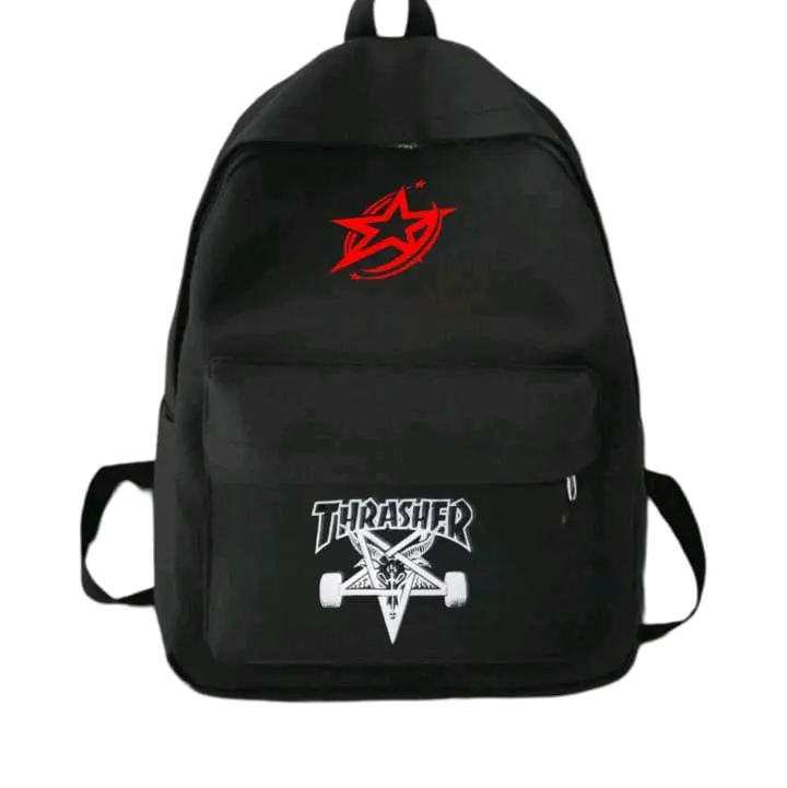 Tas ransel sekolah kekinian terbaru Tas ransel gendong Tas termurah Tas Ransel Banyak motif Wanita Pria Backkkpack Cowok Cewek Kanvas 1