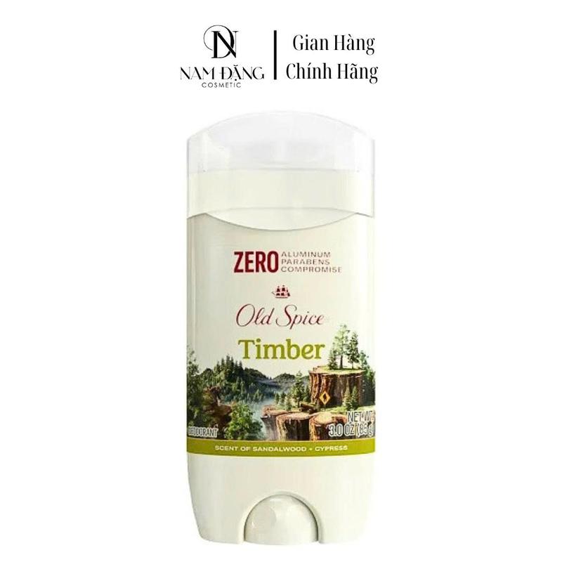 hàng mới về Old Spice Sáp lăn khử mùi hương Timber 85g sáp xanh Khử Mùi Hôi