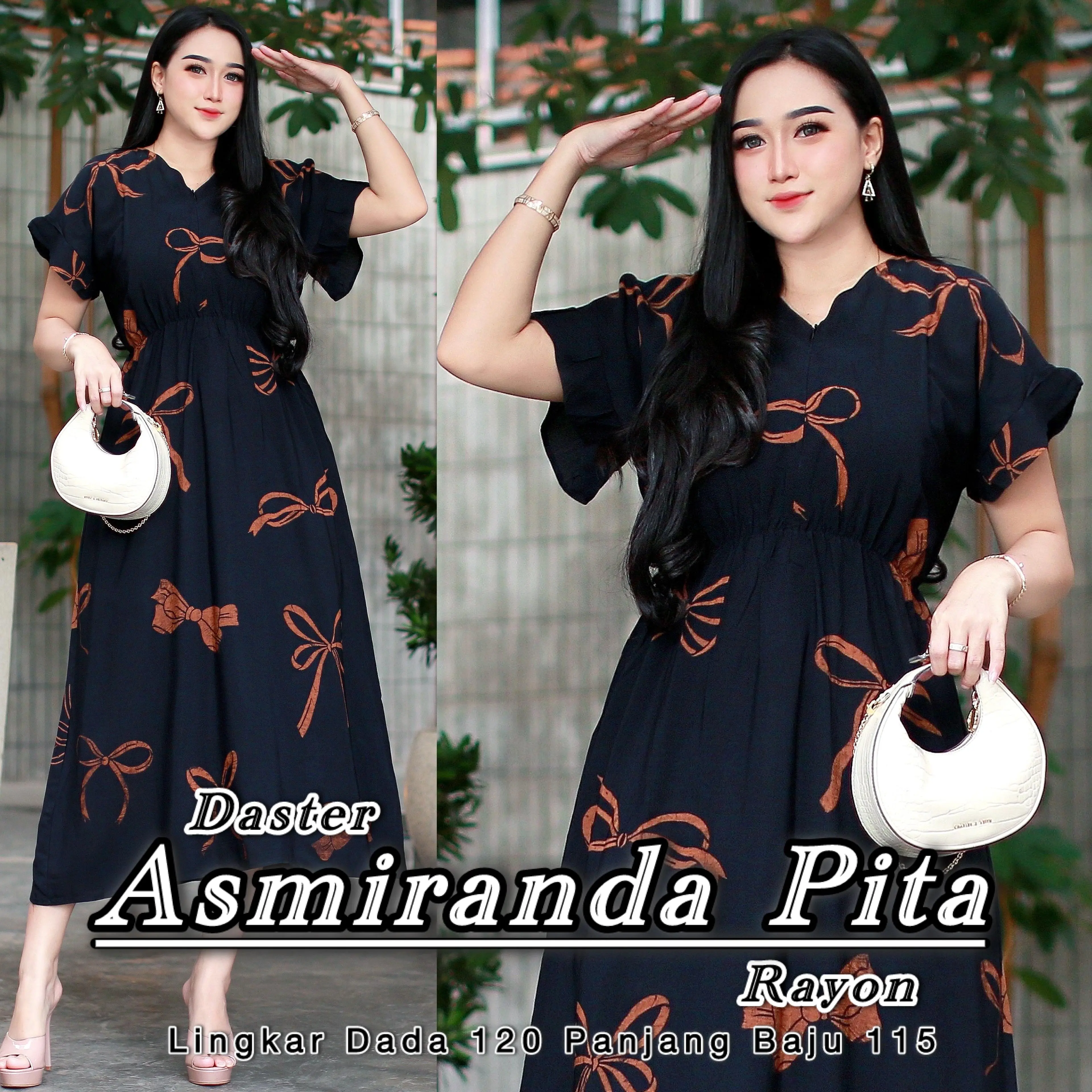 Daster Rayon Pita Busui Ld120 Baju Tidur Tidur | Daster Emak Emak | Dress Dress Wanita Nyaman Serut Karet Ibu Menyusui