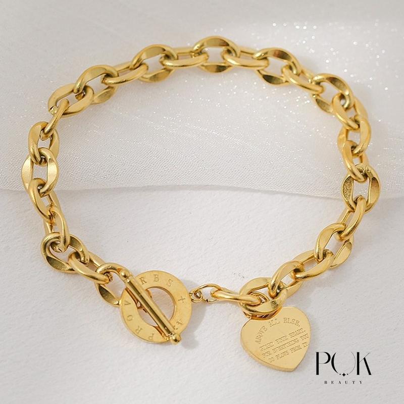 Product Introduction of Love OT  High Quality Bracelet for women and girl and couples, bosom friend Bracelet,Free Box and Brooch ,non fade,no allergies,light touch 4