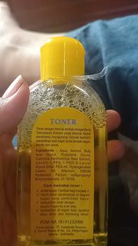 Product Review of Toner Temulawak The Face 125ml Original Bpom - Cressindo Kusuma Wajah Extract from L**1 0