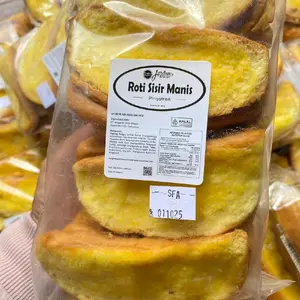 [1 Pack isi 24 slice PINGGIRAN ] ROTI SISIR JORDAN .  CREAM MESES JORDAN