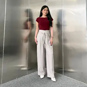 JULE PANTS - Celana Panjang Wanita Highwaist dengan Desain Elegan dan Nyaman untuk Segala Kesempatan