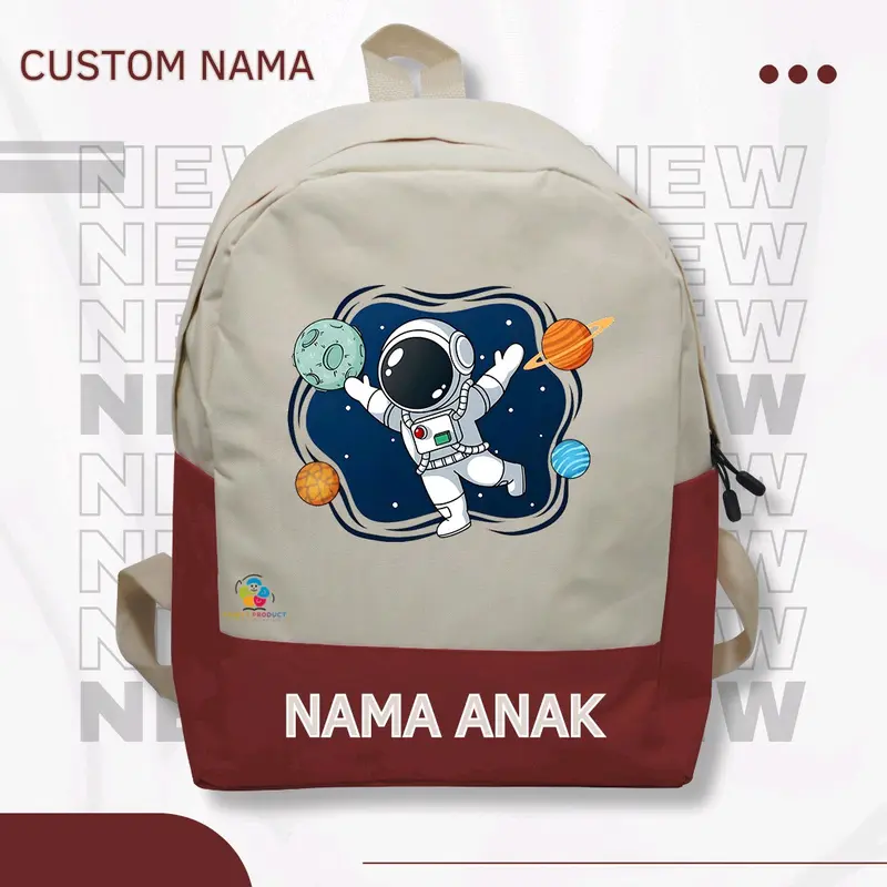 Tas Ransel Backpack anak karakter Asronout - anak Sekolah TK SD Rekomended Banget Termurah dan (Free Nama) 0