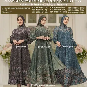 ASWARARYA STYLE 3 MIDI DAN DRESS