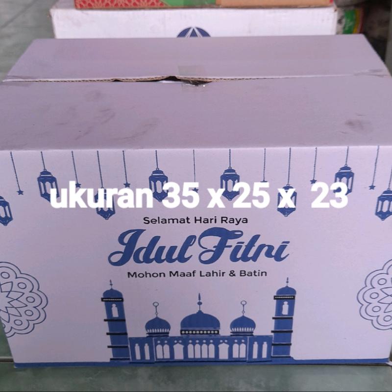 kardus parsel lebaran . coxok buat munjung/kasih THR sanak family 4
