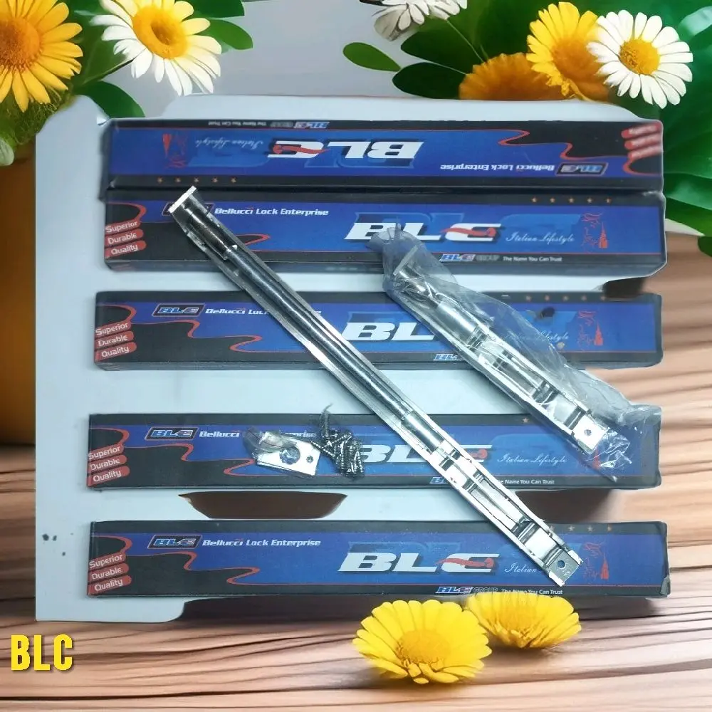 gerende tanam merek beluci ukuran 12"+6", di peruntukan untuk pintu dabel, berbahan dari setenlis murni