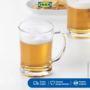 IKEA MJOD Gelas Tinggi Bir Kaca Bening 60cl Minuman