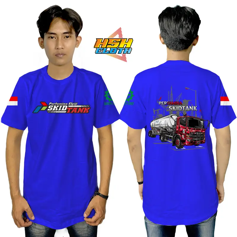 Baju Kaos Distro Pertamina Skidtank Elpiji Limited Perusahaan Bisa Custom - HSHCloth 1