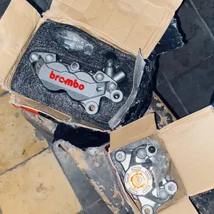 PAKET KALIPER BIGPOT 4P AXIAL + BREKET CNC PNP YAMAHA JUPZ / FIZR / VEGA / NOUVO 260MM BREMBO