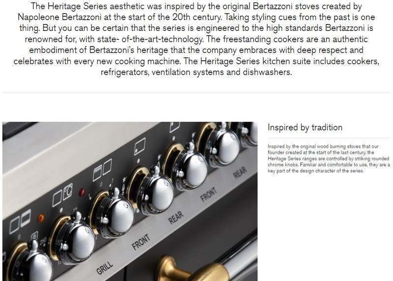 Product Introduction of Bertazzoni Heritage Series 60cm Electric Built-in Oven 9 functions with thermometer 0