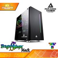 Gambar CASING PARADOX GAMING DRAGON SLAYER Black - mATX Tempered Case dari Techno Computer Bali Kota Denpasar 1 Tokopedia