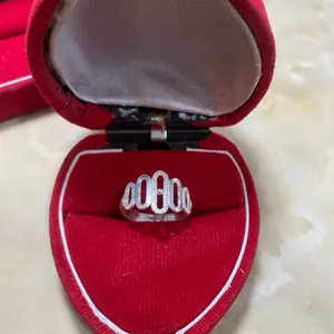 Cincin perak motif bulat COD