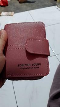 Product Review of Dompet Lipat Zipper Compact Wanita Korean Style Kartu dan Koin from R**a 0