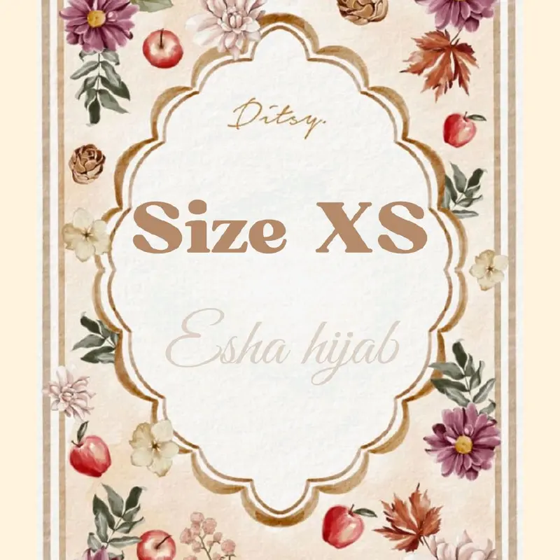 GAMIS DITSY EDISI TERBARU SIZE XS 0