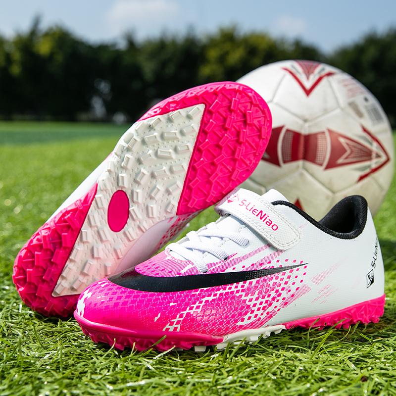 Product Introduction of JINTOHO Kids Soccer Shoes Society Children School Football Boots Cleats Grass Sneakers Boy Girl Outdoor Athletic Training Sport Footwear 30