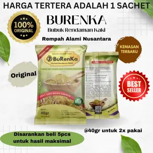 Ramuan Burenka Rempah Kaki Serbuk Rendaman Kaki / Ramuan Burenka Serbuk Rendaman Kaki Dayak