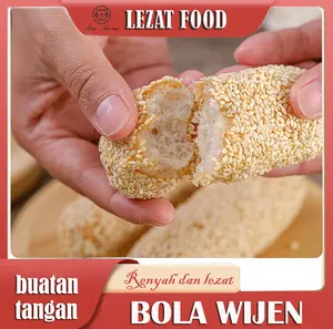 Biskuit wijen buatan tangan, camilan sehat, tanpa bahan tambahan apa pun, cita rasa lokal asli, renyah dan lezat, cocok untuk orang tua dan anak-anak 500g