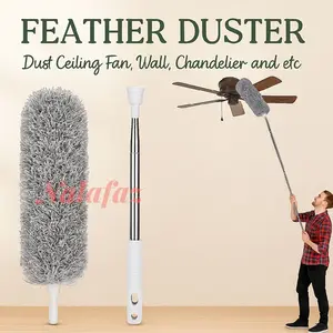 Kemoceng Teleskopik Panjang 35cm Stik 280cm/2,8m Bisa Panjang Dan Pendek