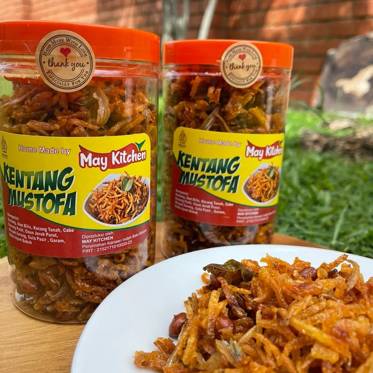 Kentang mustofa, keripik ikan dewi