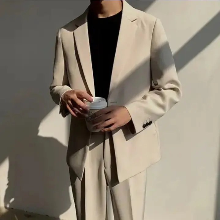 Blazer Jas Pria Style Korea Model Baru Formal 2