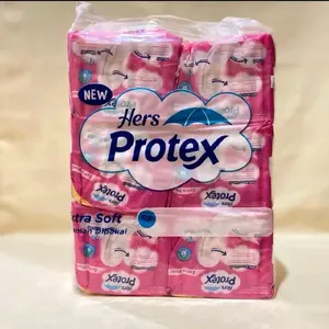Hers Protex Pink 3 Pack Isi 8 Pads Non Wing Ukuran 23Cm Aman Digunakan