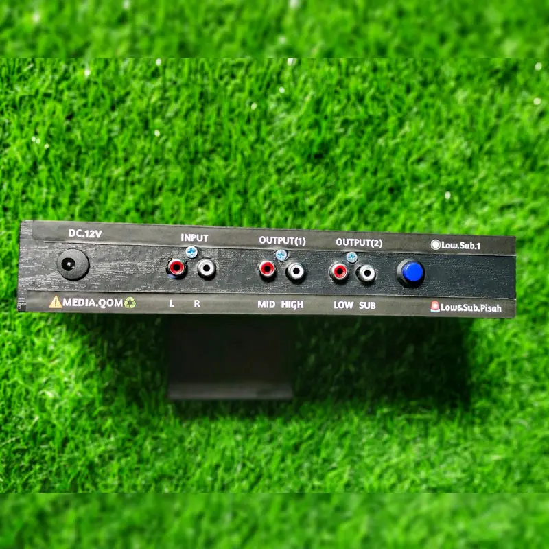 Cros Gen.3 Miniatur 4way TControl Pemisah suara Subwoofer midle DC/AC 5