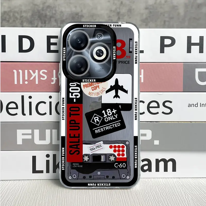 Case Infinix Smart 8 - Smart 8 Pro - Tecno Spack 20 - Spack 20c - Hot 40i Dan Itel P55 4G Casing Bening Transparan - Bisa Untuk Tipe Hp Lain JY-03 1
