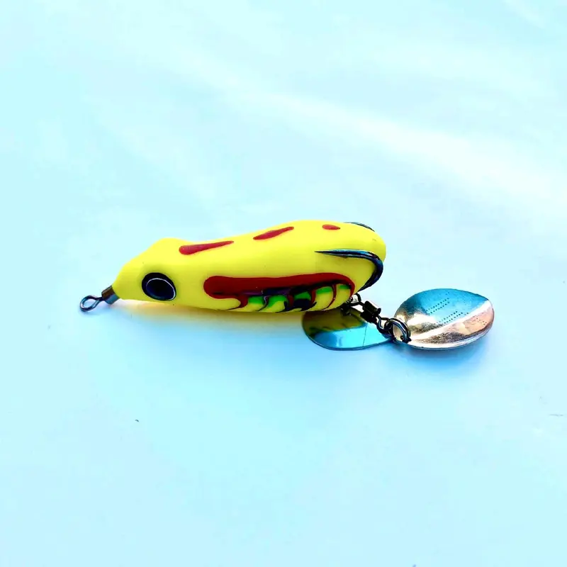 Umpan soft frog killer 5 cm slim doube blade 2