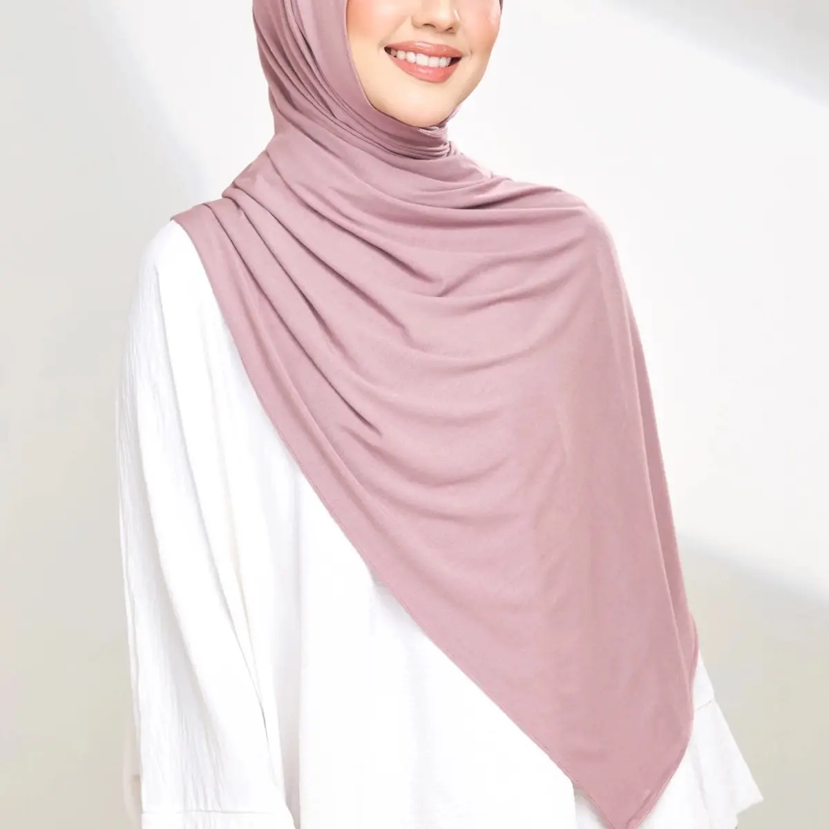Cotton Jersey Ironless Shawl Malas Freestyler (Ziya).
