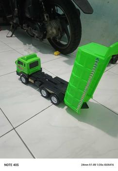Product Review of Mobil Truk Dump Pasir Besar Mainan Anak Mobil Dump Truck Bak Pasir Toy from s**7 0