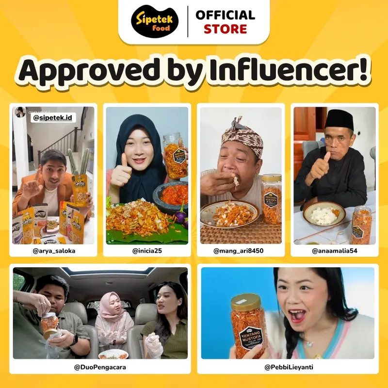 [Spesial] - Paket Bundling Kentang Mustofa dan Teri Crispy Toples Sipetek 4