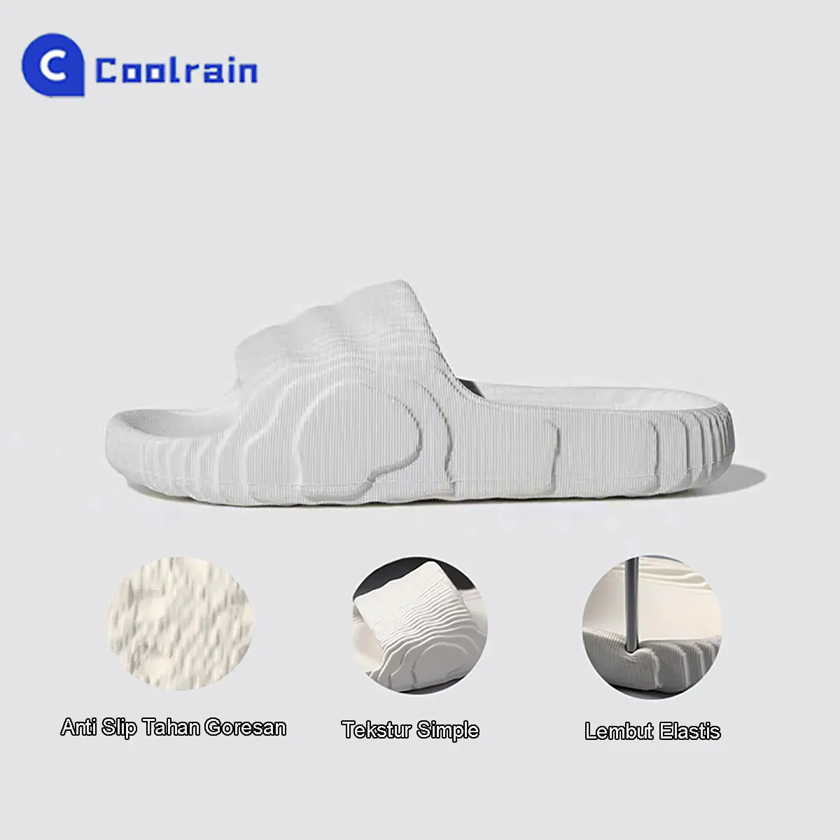 Coolrain Sandal Trance Model Terbaru Coolrain Anti Slip untuk Pria dan Wanita - Karet HSN151