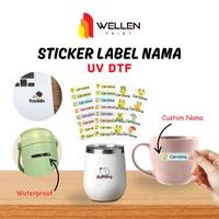 Gambar WELLEN PRINT –  Cetak Sticker Label Nama Anak UV DTF Vol. 2 Custom / Print Stiker Karakter UV Label Timbul Anti Air / Decal Kering Embossed Logo Waterproof - SUS 01, 1 dari WELLEN PRINT OFFICIAL Kota Administrasi Jakarta Selatan 1 Tokopedia