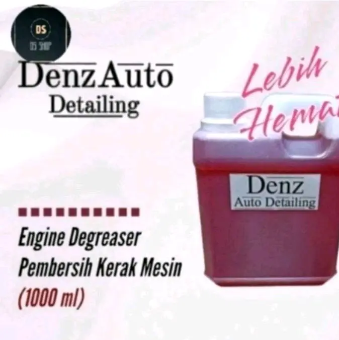 Denz 1 Liter Pembersih Kerak Mesin Motor dan Mobil
