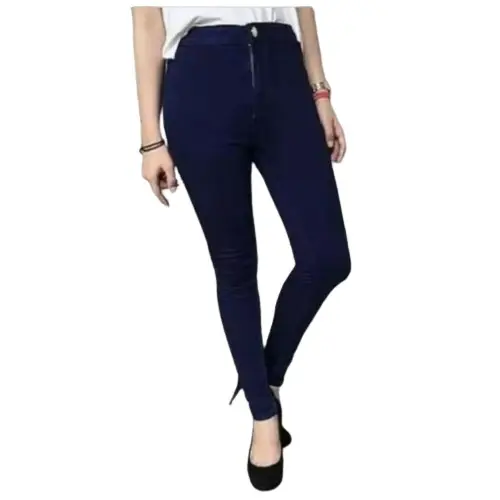 CELANA JEANS HW WANITA HALUS, LEMBUT, ADEM DAN JUGA MELAR JADI NYAMAN SAAT DI PAKAI 2