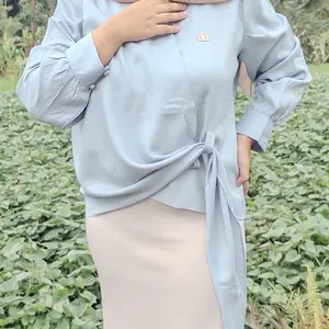 Blouse hello rayon premium Wanita Panjang Atasan