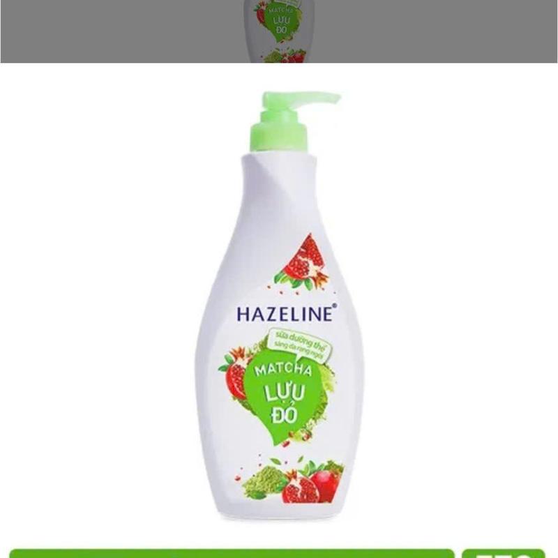 Sữa Dưỡng Thể Làm Sáng Da Hazeline Matcha & Lựu Đỏ Dưỡng Body Làm Đẹp Da Dưỡng Body Lotion Women lifebuoy chămsócchuyênsâu sữa tắm sữa tắm sua tam