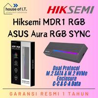 Gambar Ssd Hiksemi MDR1 RGB SSD Enclosure M.2 NVMe PCIe External Case USB-C - RGB AURA SYNC Enclosure dari House Of IT Kota Administrasi Jakarta Pusat 1 Tokopedia