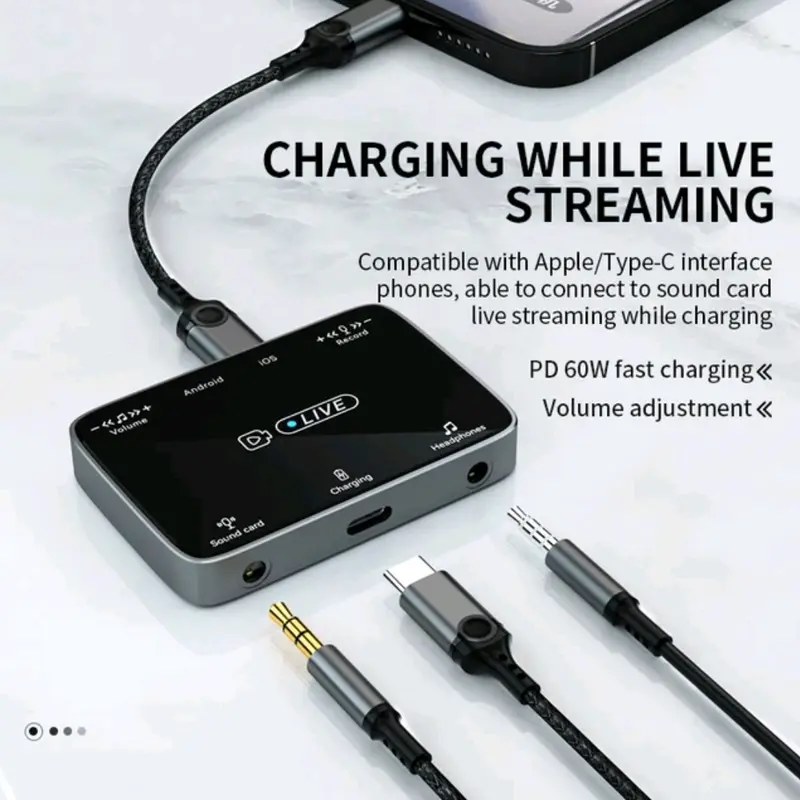 Recording Tech ST20 Live Streaming Dock 2 in 1 RT Dock ST-20 Original 5