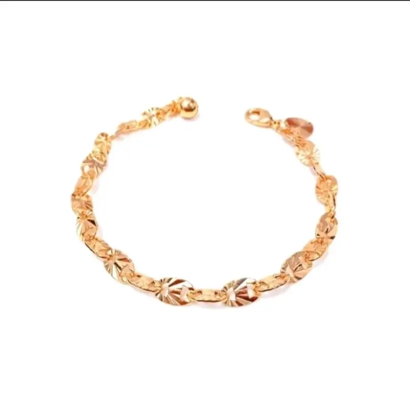 GELANG TANGAN ANAK MODEL PECAH KOPI UKIR,XUPING PREMIUM ANTI LUNTUR 1