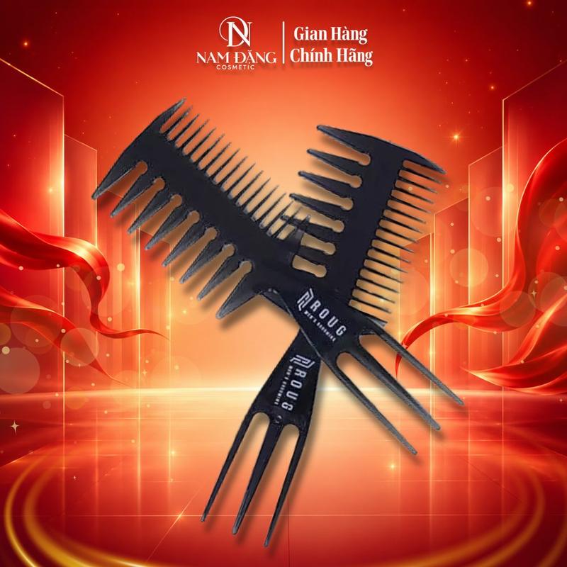 Lược tạo kiểu tóc 3in1 Roug Men’s Grooming
