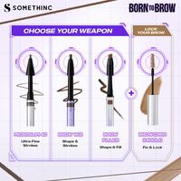 Gambar SOMETHINC MAKEUP Brow Filler Slim Retractable Eyebrow - Pensil Alis Mekanik Tip Segitiga - Dark Brown dari Somethinc Makeup Official Kota Tangerang 5 Tokopedia