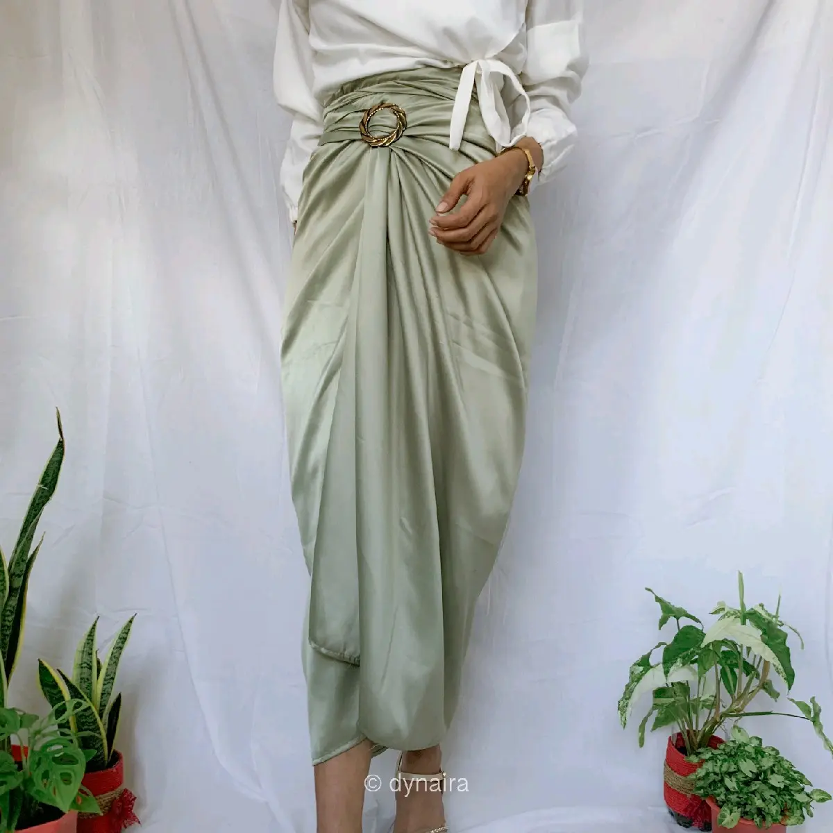 Rok Lilit Satin | Rok Lilit Polos | Rok lilit instan | Rok Lilit Kondangan | Rok Satin Polos