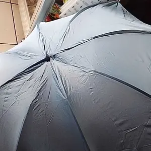 IDOLA Payung Lipat Anti UV Payung Umbrella Panjang Dewasa Tabir Surya Tahan Panas dan Hujan Payung Lipat Polos