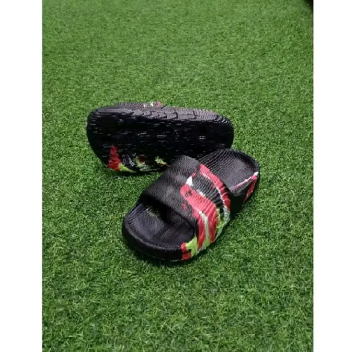 SANDAL ANAK COWOK TERBARU SANDAL LAKI-LAKI SELOP LORENG SLIP ON RINGAN LENTUR 4