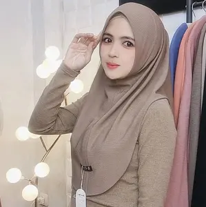 ZAIN - Lasso M Hijab Bergo Pet Malay Jersey Knit Jilbab Daily Instan Original ZAIN Kerudung nyaman