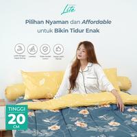 Gambar [NEW] Kintakun LITE Bedcover Set Rumbai 180 x 200 Tinggi 39 cm Motif Baru Kasur Double King Motif Floral Minimalis Modern Aesthetic Multivarian [KAMAR RUMAHKU] - Anila dari Kamar Rumahku Kota Bandung 2 Tokopedia