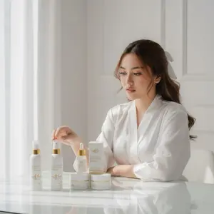 The Rill’s beauty skincare paket isi 5 with night cream Chromabright Perawatan Mencerahkan